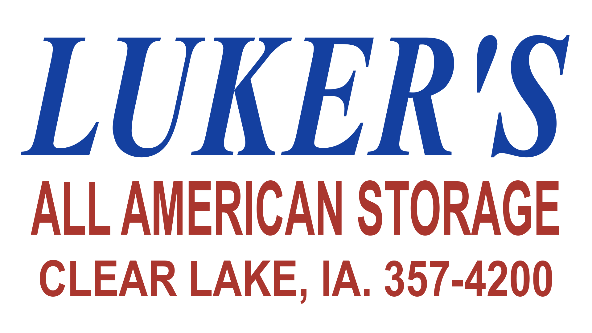 Luker's All American Storage